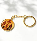 Porcelain Key Ring (Christian) or "Personalise"