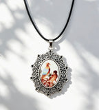 Modern Antique Necklace (Birds) or "Personalise"