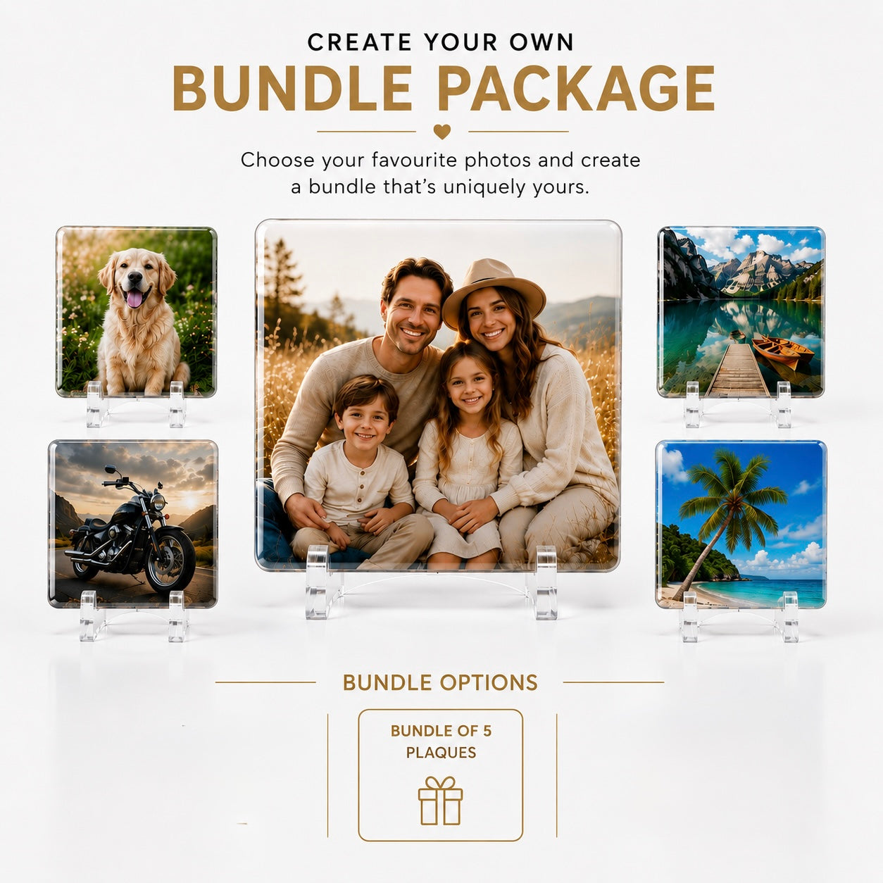 Personal porcelain plaques (Bundle Pack)